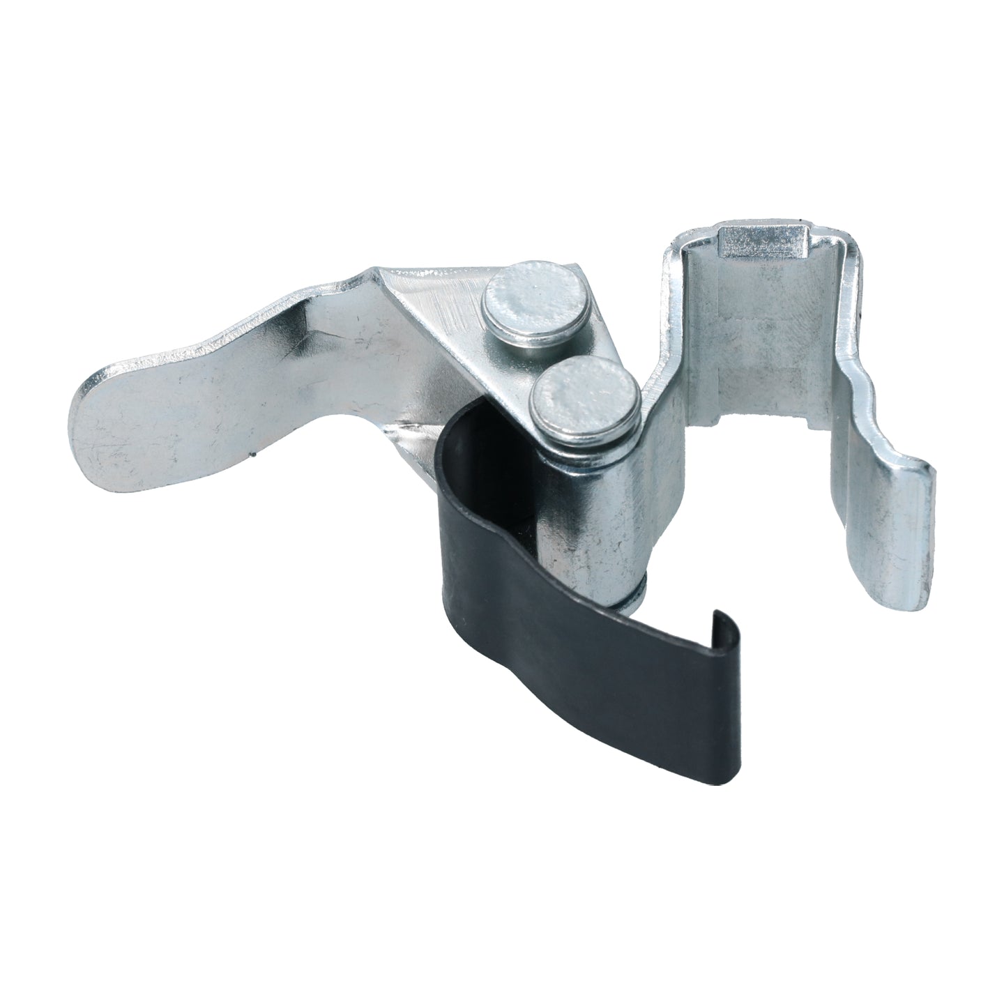 Clamp for jack in spare wheel well