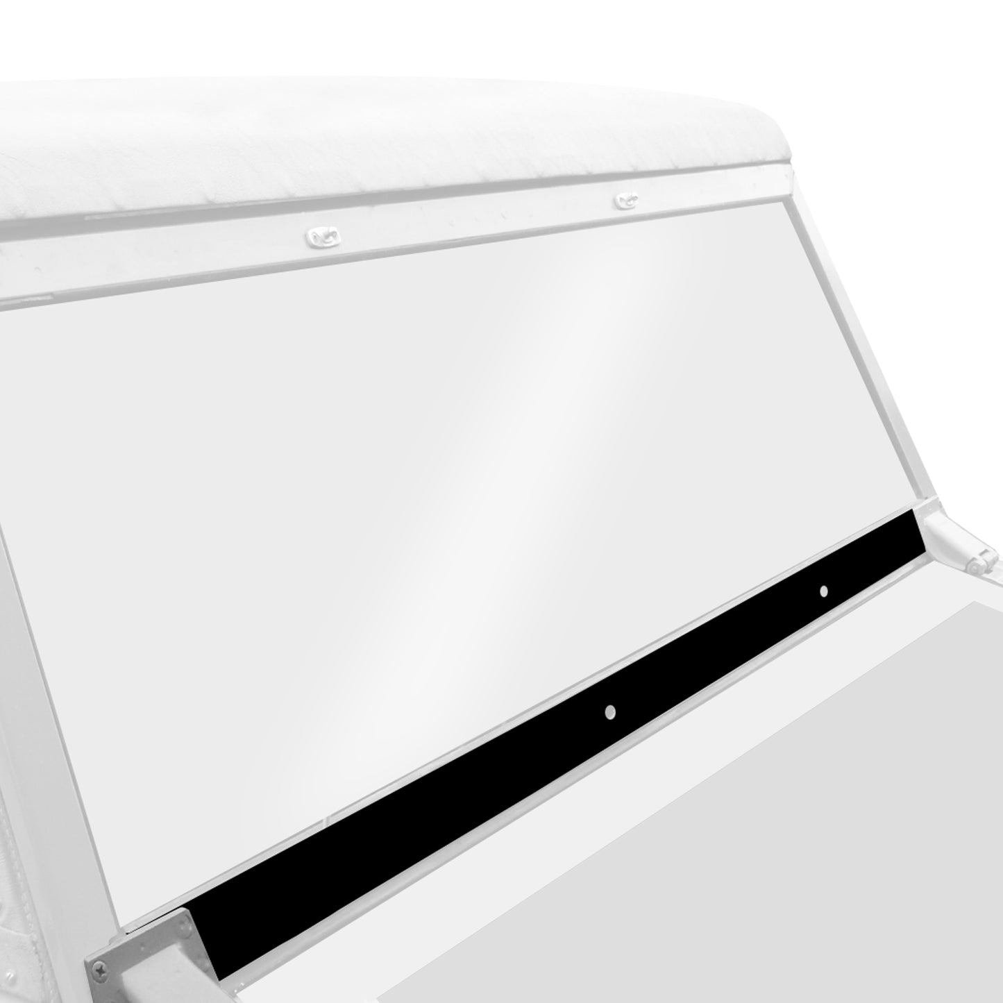 Frontwindowframe underside (LHD)