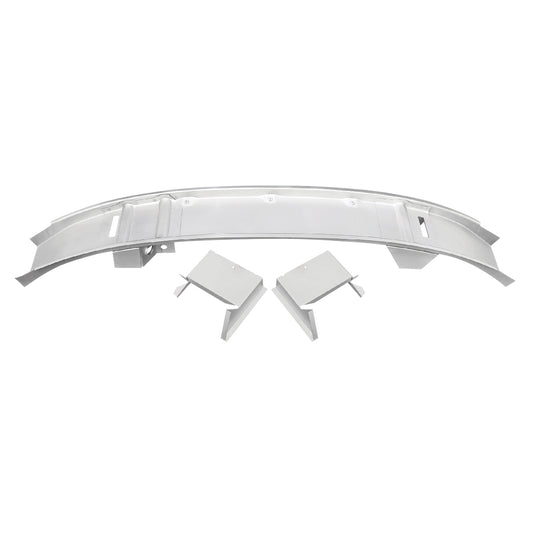 Inner front valance with brackets