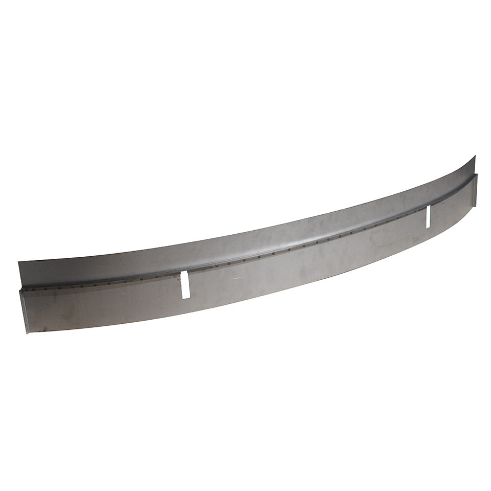 Outer front panel with welding strip