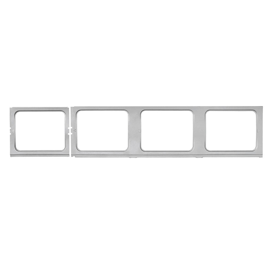 Sidewindow inner repair panel / complete for 4 windows Left