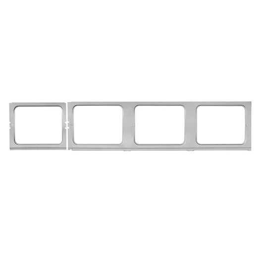 Sidewindow inner repair panel / complete for 4 windows Left