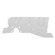 Chassis section inner plate front right pick-up (single cab) (SWT)