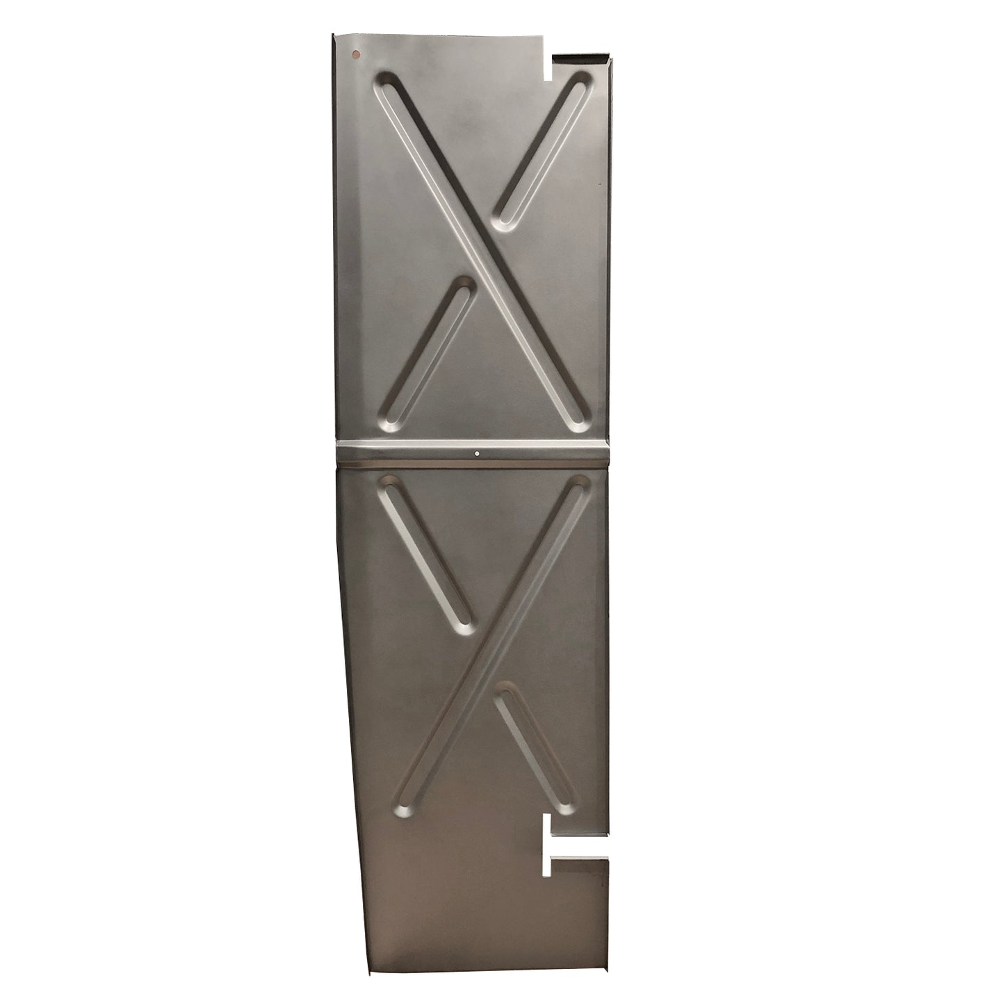 Under floor plate, left