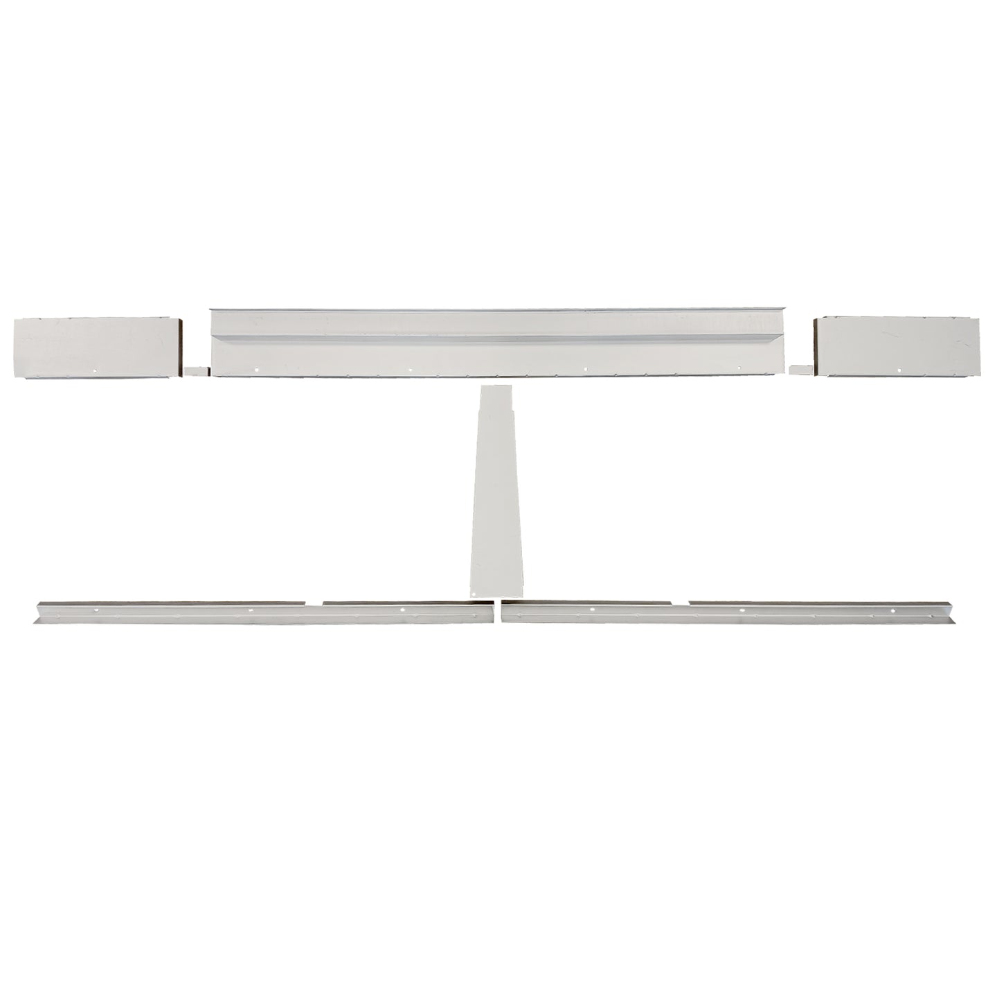 Divider panels treasure chest / fueltank pick-up