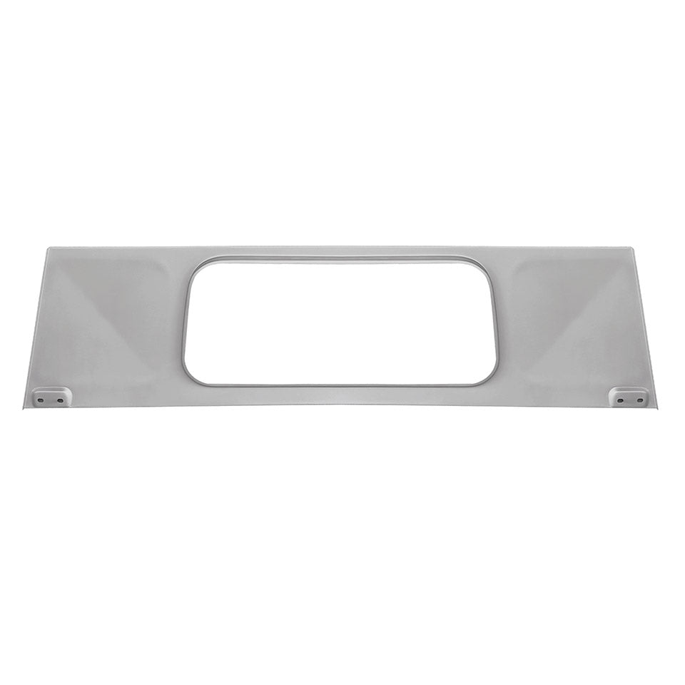 Rear window panel pick-up