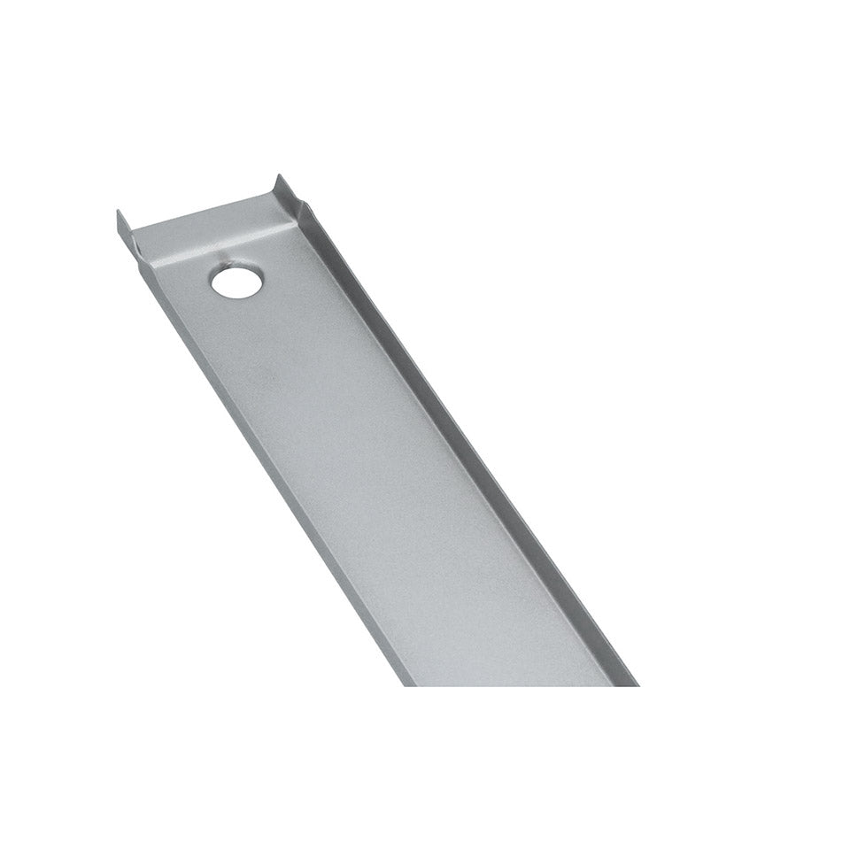 Roof gutter front left