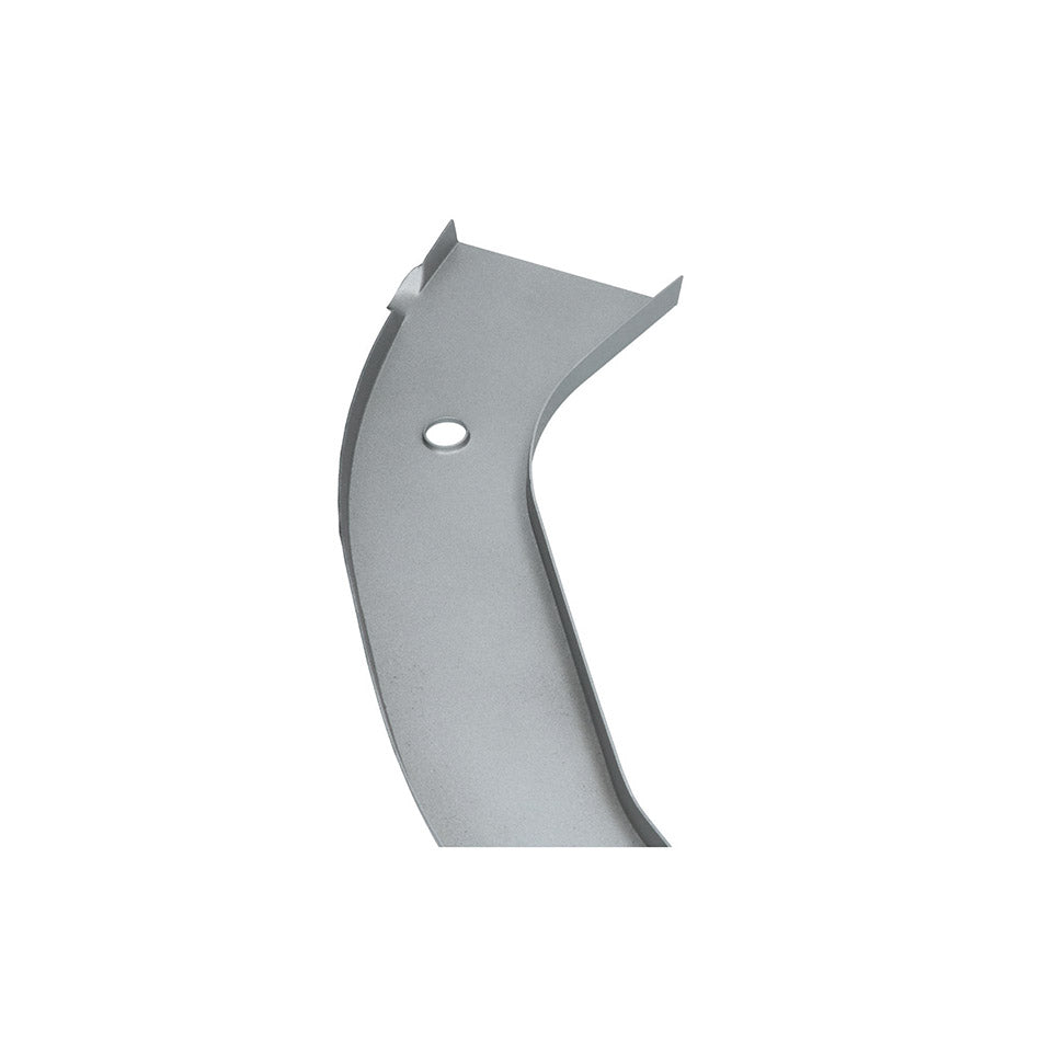 Roof gutter front left