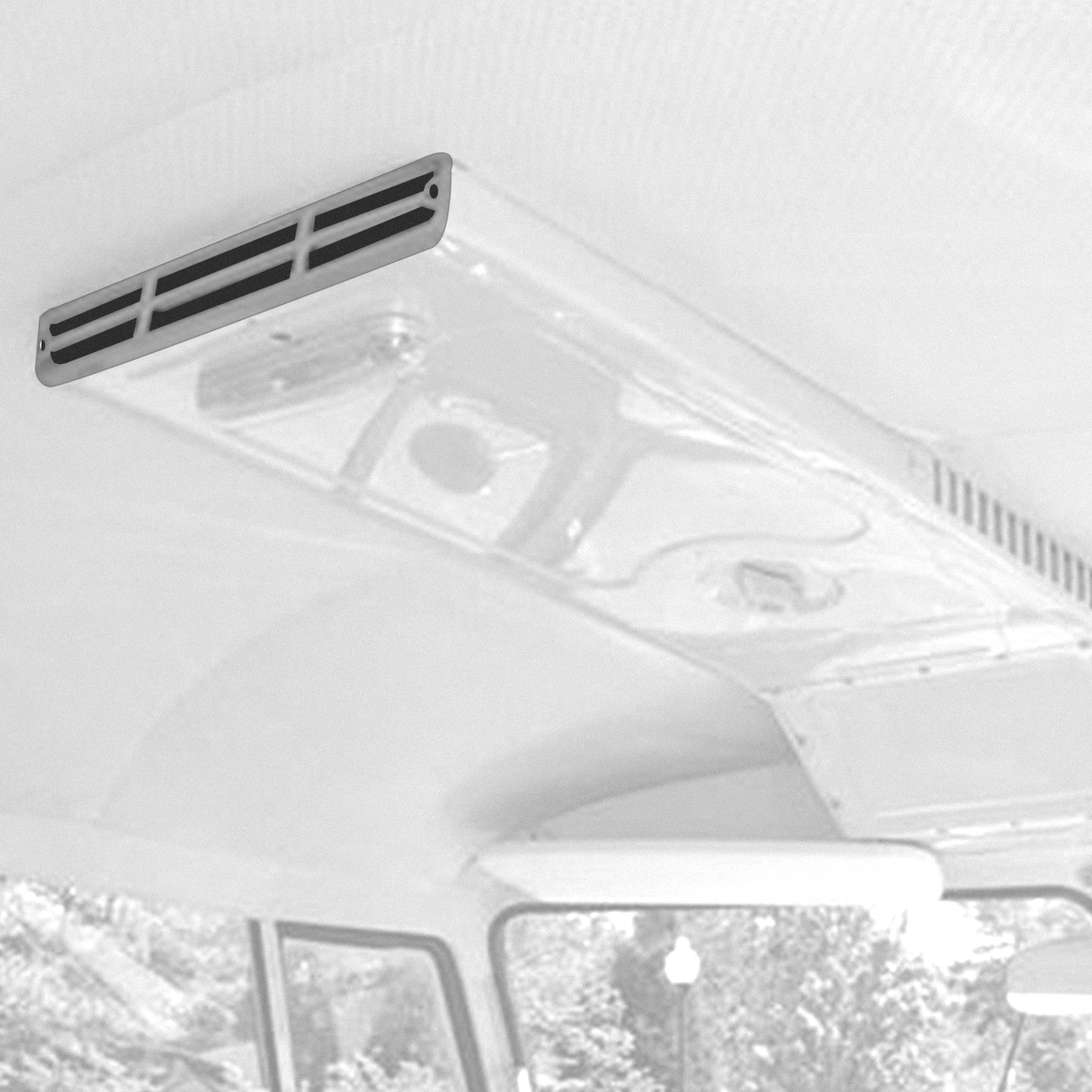 Fresh air box grille
