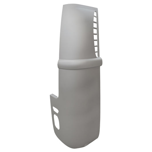 Rear corner complete, right with hole for backuplight