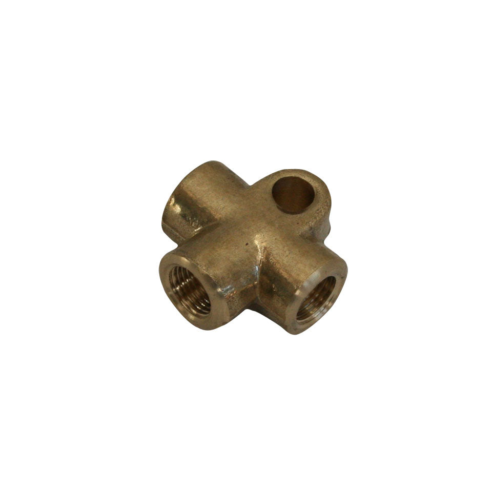 T-piece for metal brake line