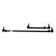 Tie rods, shortened, as pair