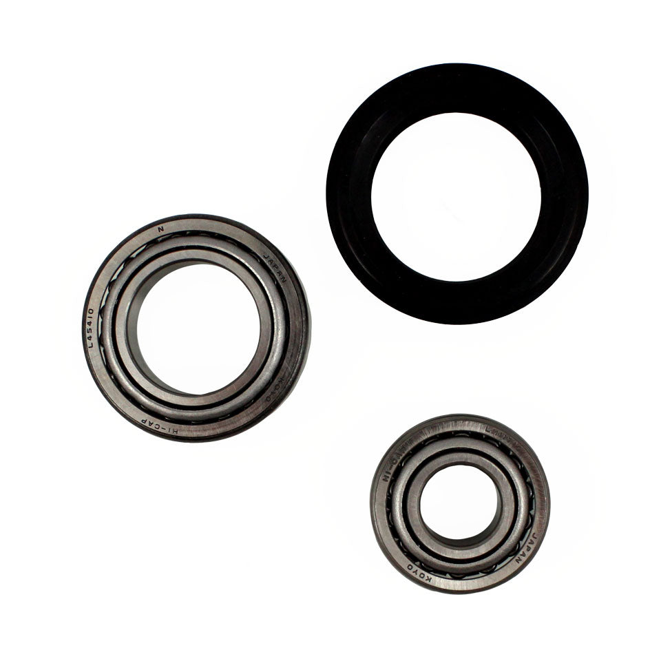Bearings disc, front, by wheel