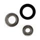 Bearings disc, front, by wheel