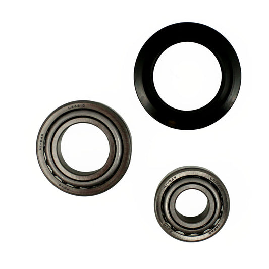 Bearings drum and disc front, by wheel