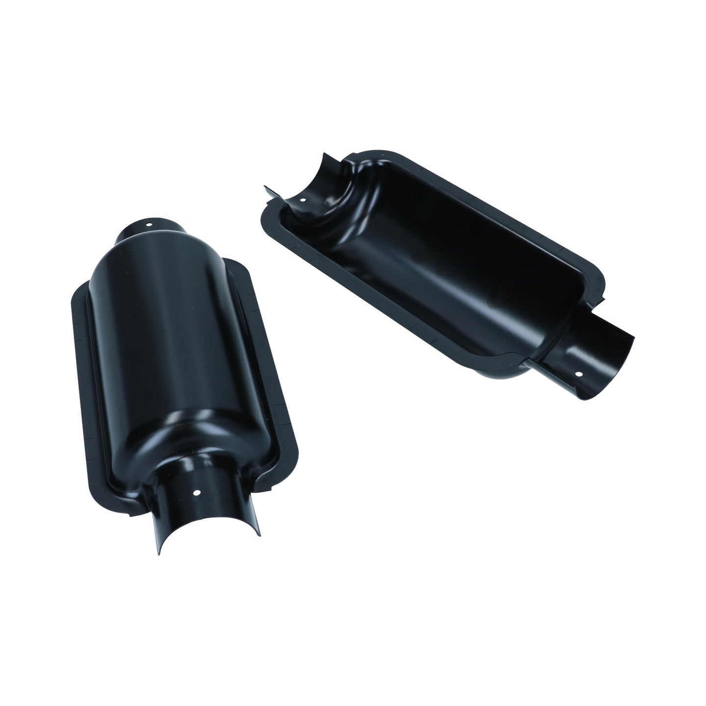 Heating pipe/damper under rear seat (2-pieces)