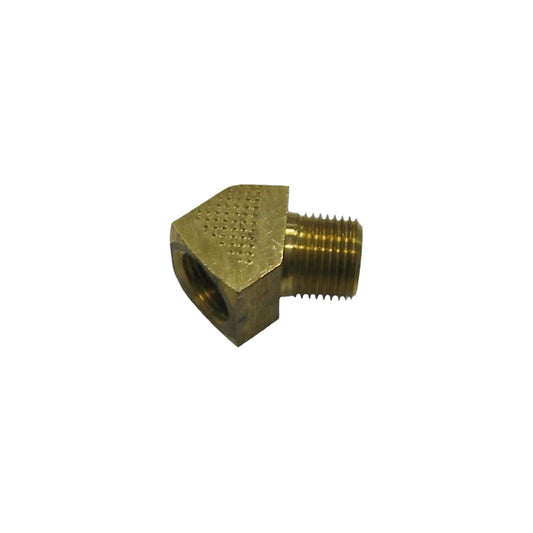 Brass fitting 45° 3/8" NPT