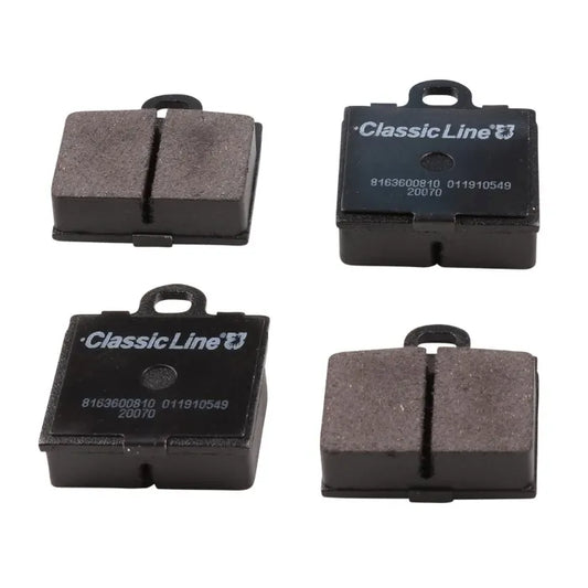 Brake Pad Set Single Pin Square: Beetle (1967-1971), Beetle Cabrio (1967-1971)