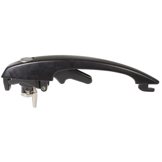 Exterior Door Handle in Black with Two keys: Beetle (1968-1979)