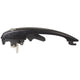 Exterior Door Handle in Black with Two keys: Beetle (1968-1979)