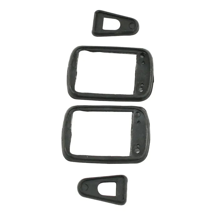 Door Handle Gasket Set Square Button Handles: Beetle (1960-1965), Beetle Cabrio (1960-1965)