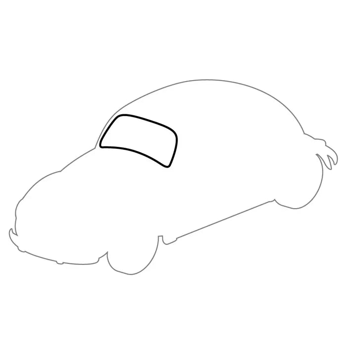 Windscreen Seal Cal look - Vewib - VW Beetle 1965-2003