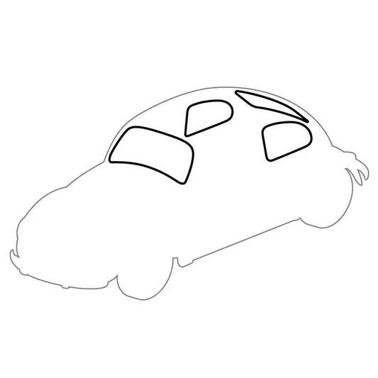 Window Seal Set Plain: Beetle (1964-1971)
