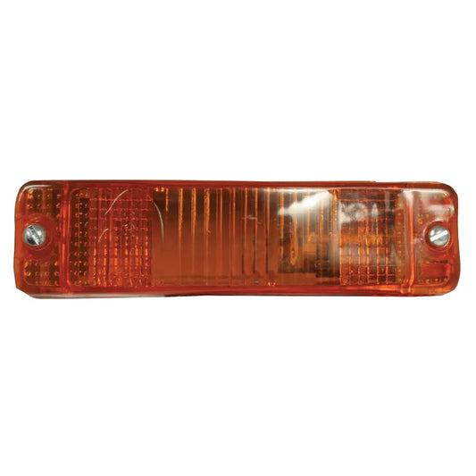 Bumper Mounted Front Indicator Assembly with Amber Lens: Beetle (1975-1979)