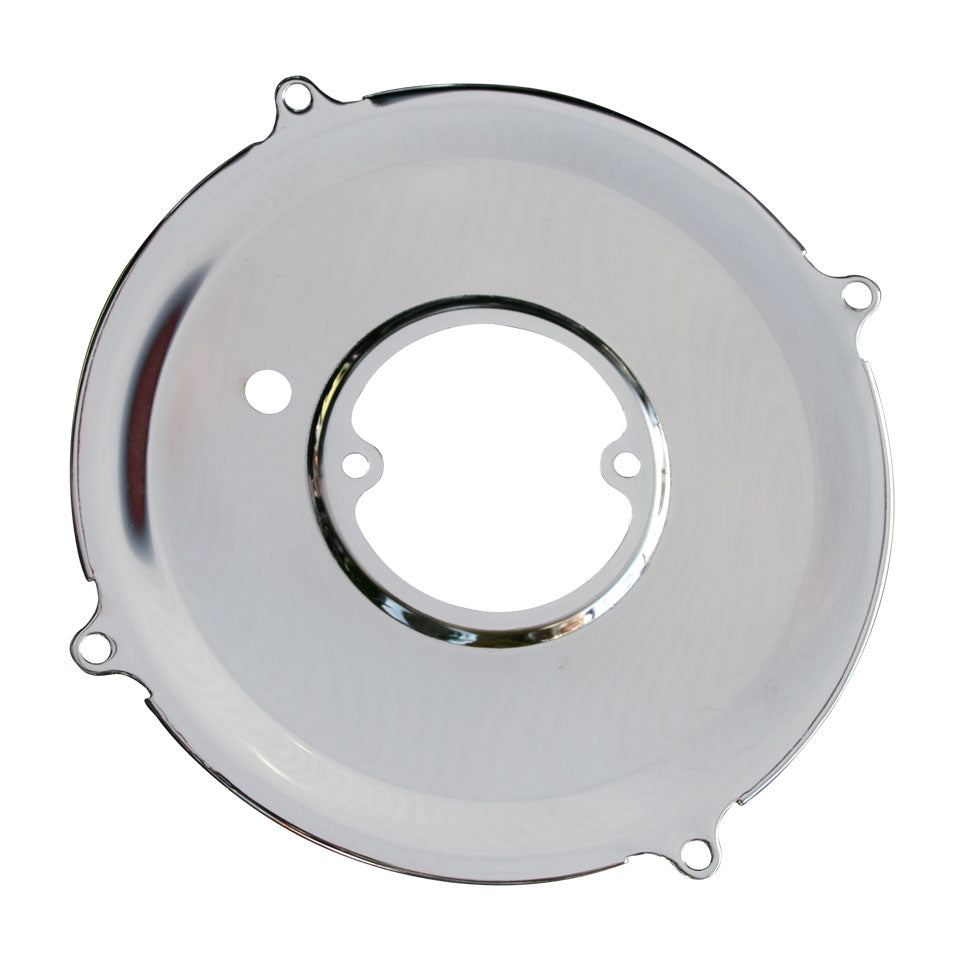 Backing plate dynamo/alternator, Chrome