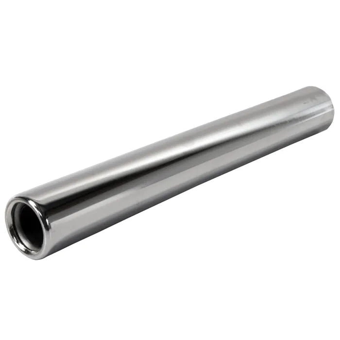 Exhaust Tailpipe Chrome: Beetle (1968-1979), Karmann Ghia (1972-1974), Beetle Cabrio (1968-1979)