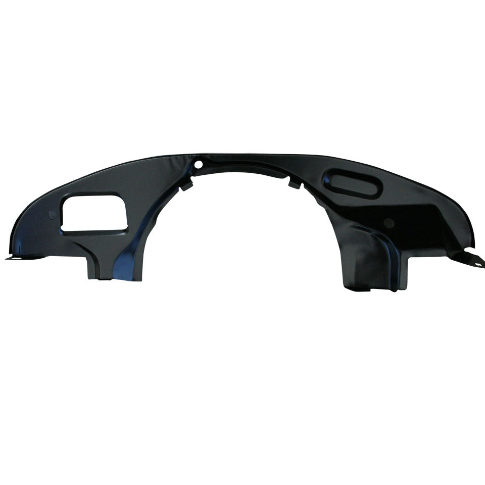Front engine tinware,, with oil cooler outlets (black)