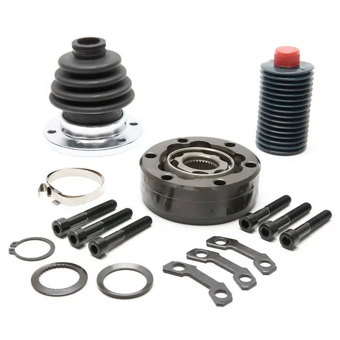 CV Joint with Boot,Bolts & Grease, 1302/03 Beetle (1971-1979), Karmann Ghia (1968-1974), Beetle Cabrio (1972-1979)