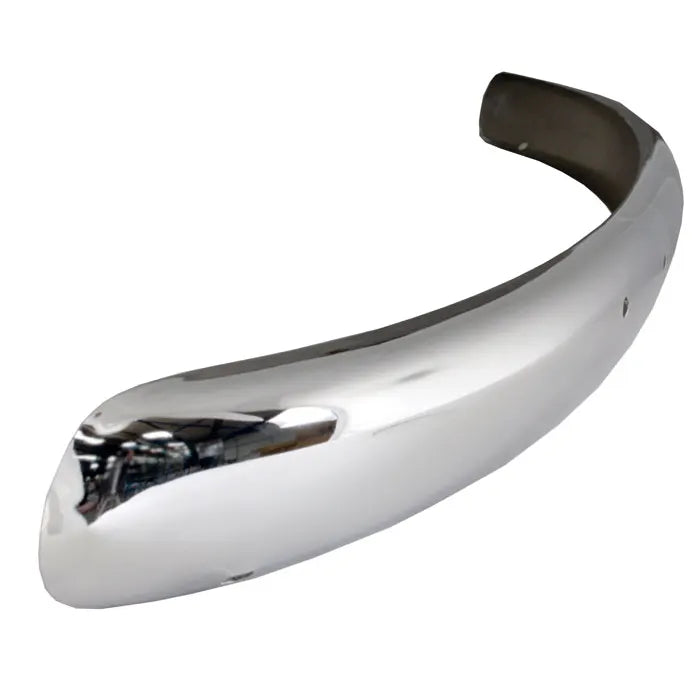 Blade Bumper Front Chrome Plated Stainless Steel: Beetle (1953-1973), Beetle Cabrio (1953-1967)