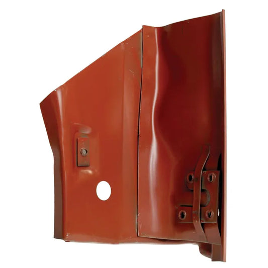 RED Heavy Duty A-Pillar Lower Door Hinge Repair Section, 3 Hole, Left: Beetle (1963-1979), Beetle Cabrio (1963-1979)