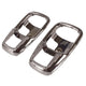 Interior Door Pull Handle Trim Frame in Chrome: Beetle (1967-1979), T2 Bay (1973-1979), Karmann Ghia (1965-1974)