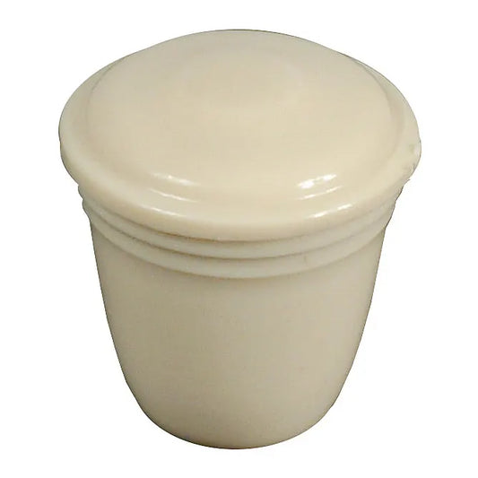 Dash Switch Knob, Ivory Coloured with 5mm Thread: Beetle (1952-1966), T2 Split Bus (1955-1966), Karmann Ghia (1955-1966)