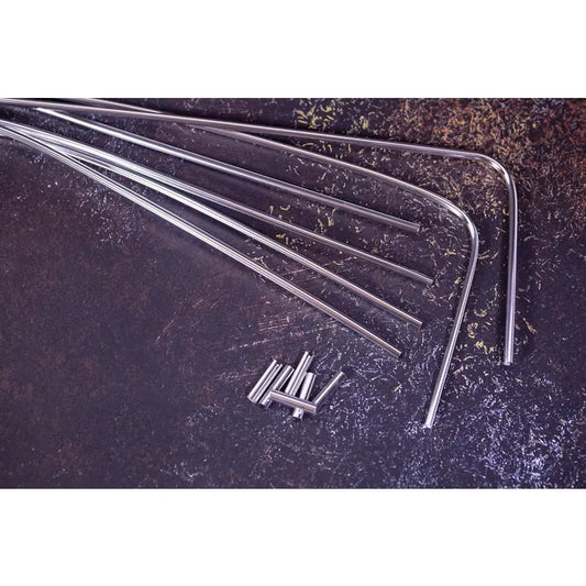 Deluxe Window Rubber Trim Set including Clips: Beetle (1965-1971)