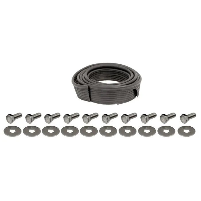 Rear Wing Beading and Stainless Steel Fixing Kit: Beetle (1950-1979), Beetle Cabrio (1950-1979)