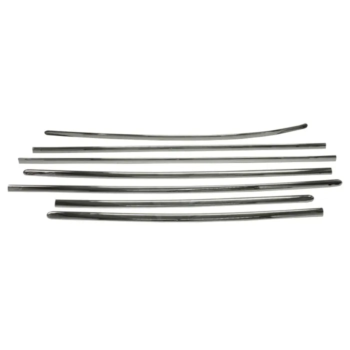 Deluxe 7 Piece Trim Set in Stainless Steel: Beetle (1963-1966), Beetle Cabrio (1963-1966)