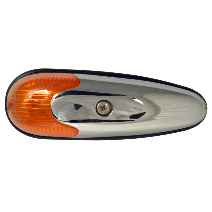 Top Quality Front Indicator Assembly, Amber Lens with Seal: Beetle (1958-1963), Beetle Cabrio (1958-1963)