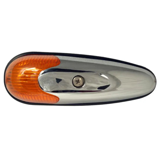 Top Quality Front Indicator Assembly, Amber Lens with Seal: Beetle (1958-1963), Beetle Cabrio (1958-1963)