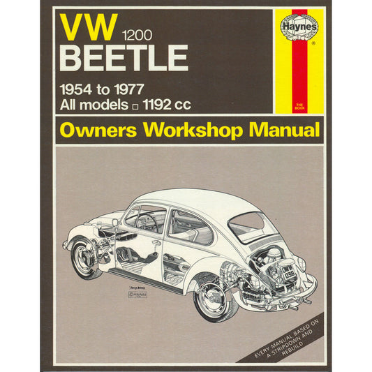VW Beetle Manual 1200, English, J.H. Haynes