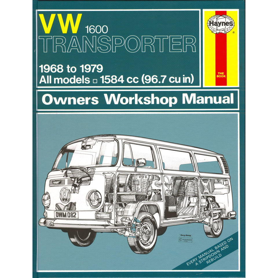 VW 1600 Transporter Manual, English, J.H. Haynes