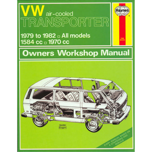 VW Air-cooled Transporter Manual, English, J.H. Haynes