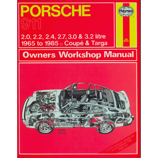 Porsche 911 Manual, English, J.H. Haynes