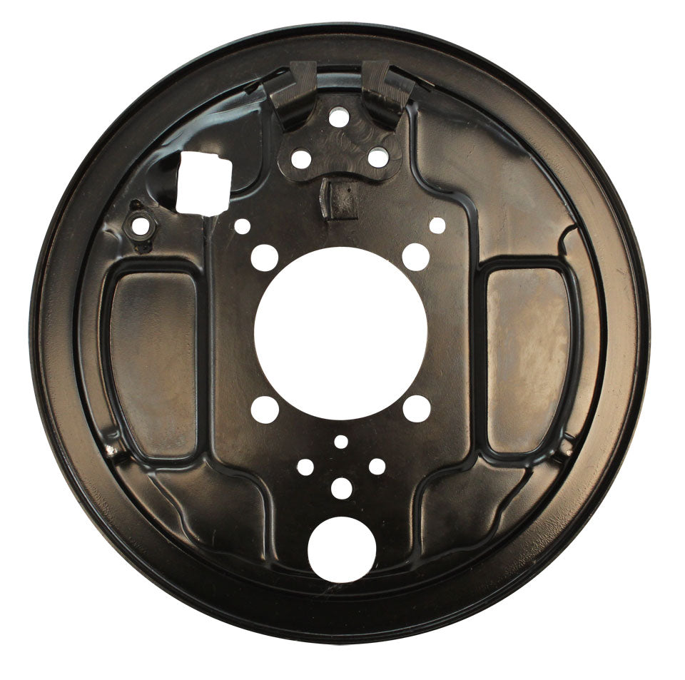 Backing plate, rear left