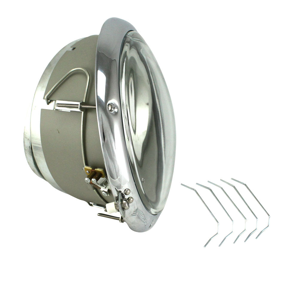 Headlight USA, left, superior quality
