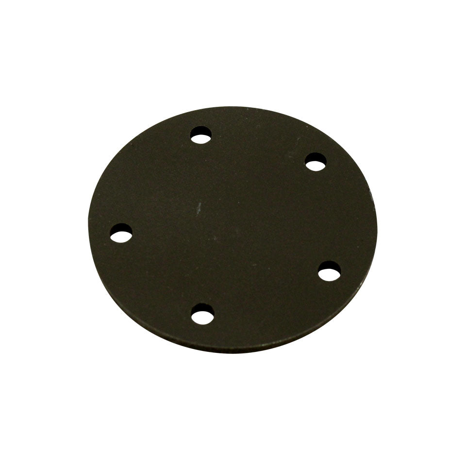 Block off plate for fuel sender hole
