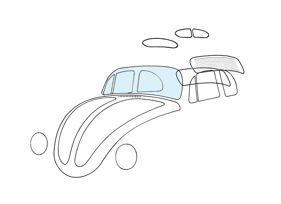Windshield, clear