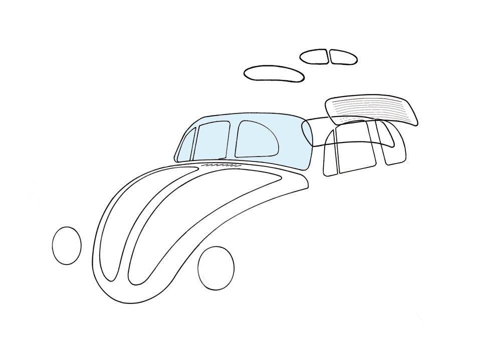 Windshield, clear